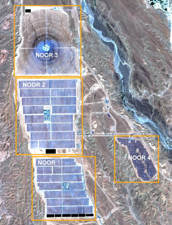 NOOR Vista satelital