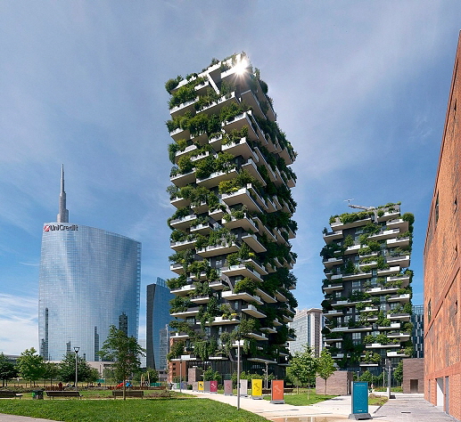 Bosco Verticale Mailand Foto Thomas Ledl