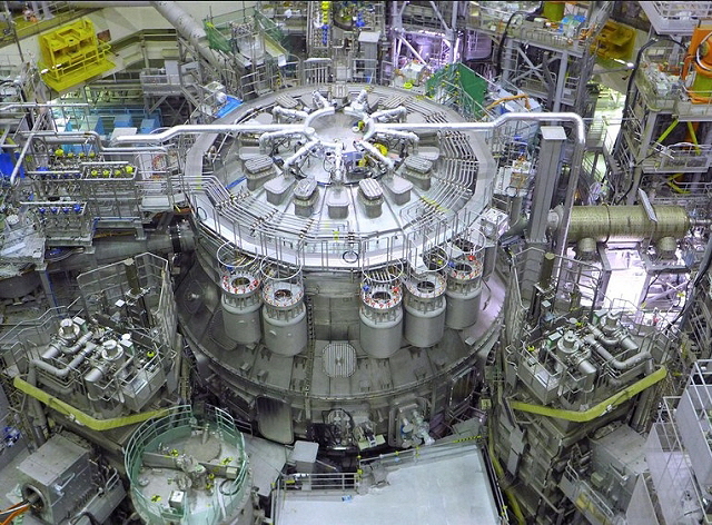 JT-60SA nuclear fusion reactor, source: screenshot